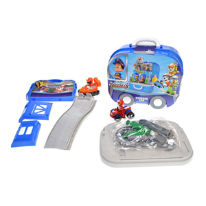 اسباب بازی کیفی پارکینگ و ریسینگ سگهای نگهبان PAW PATROL PARKING LOT RACING_اسباب بازی
